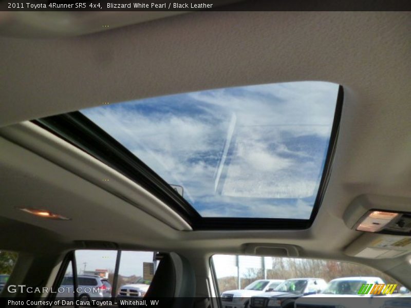 Blizzard White Pearl / Black Leather 2011 Toyota 4Runner SR5 4x4
