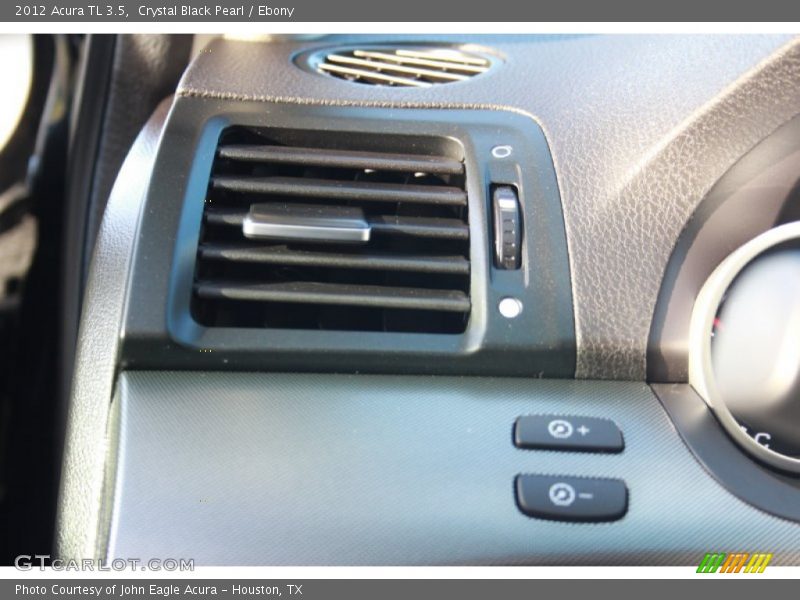 Crystal Black Pearl / Ebony 2012 Acura TL 3.5
