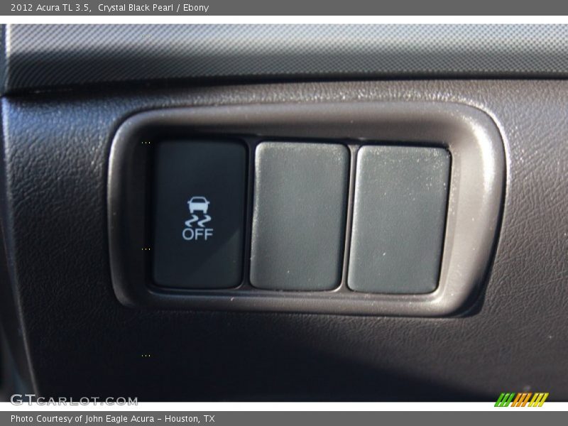 Crystal Black Pearl / Ebony 2012 Acura TL 3.5