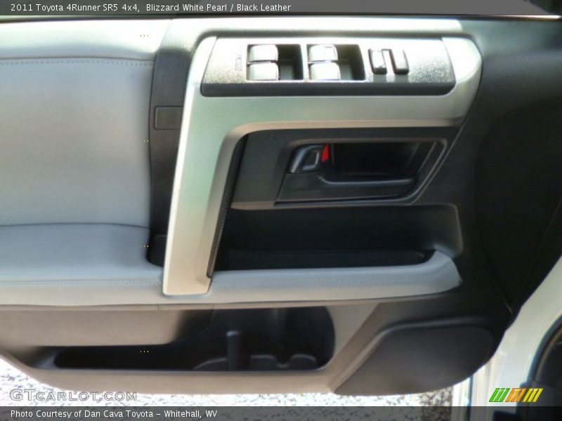 Blizzard White Pearl / Black Leather 2011 Toyota 4Runner SR5 4x4