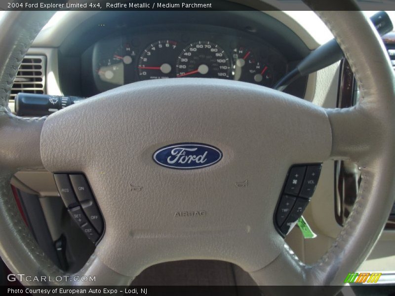 Redfire Metallic / Medium Parchment 2004 Ford Explorer Limited 4x4