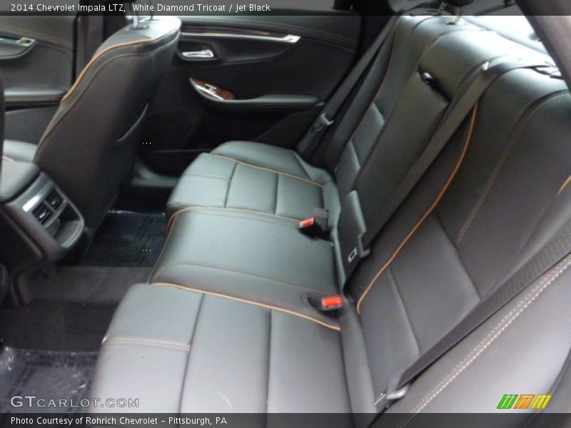 White Diamond Tricoat / Jet Black 2014 Chevrolet Impala LTZ