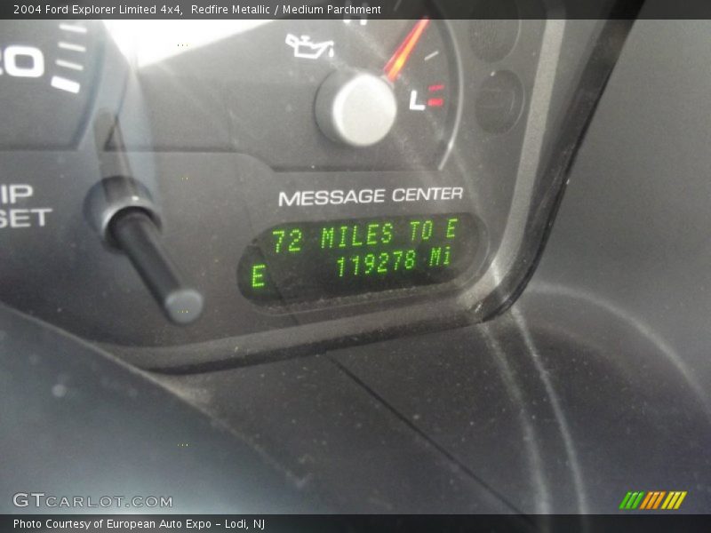 Redfire Metallic / Medium Parchment 2004 Ford Explorer Limited 4x4