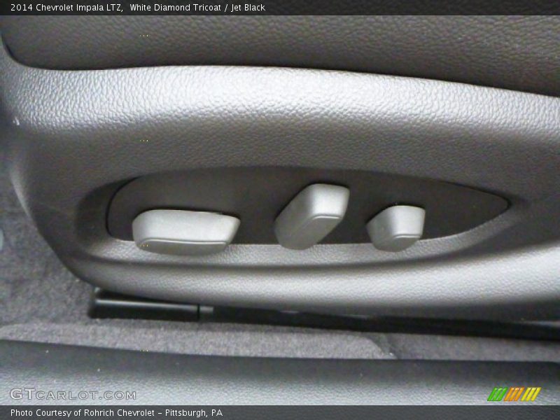 White Diamond Tricoat / Jet Black 2014 Chevrolet Impala LTZ