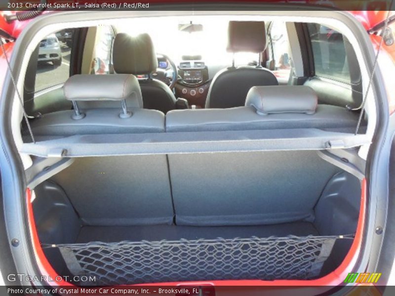 Salsa (Red) / Red/Red 2013 Chevrolet Spark LT