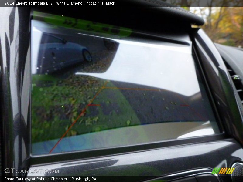 White Diamond Tricoat / Jet Black 2014 Chevrolet Impala LTZ