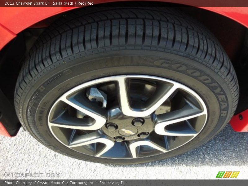 Salsa (Red) / Red/Red 2013 Chevrolet Spark LT