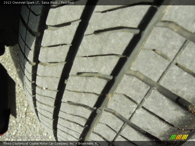 Salsa (Red) / Red/Red 2013 Chevrolet Spark LT