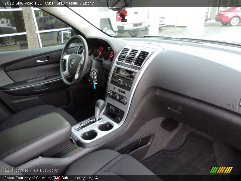Cyber Gray Metallic / Ebony 2012 GMC Acadia SL