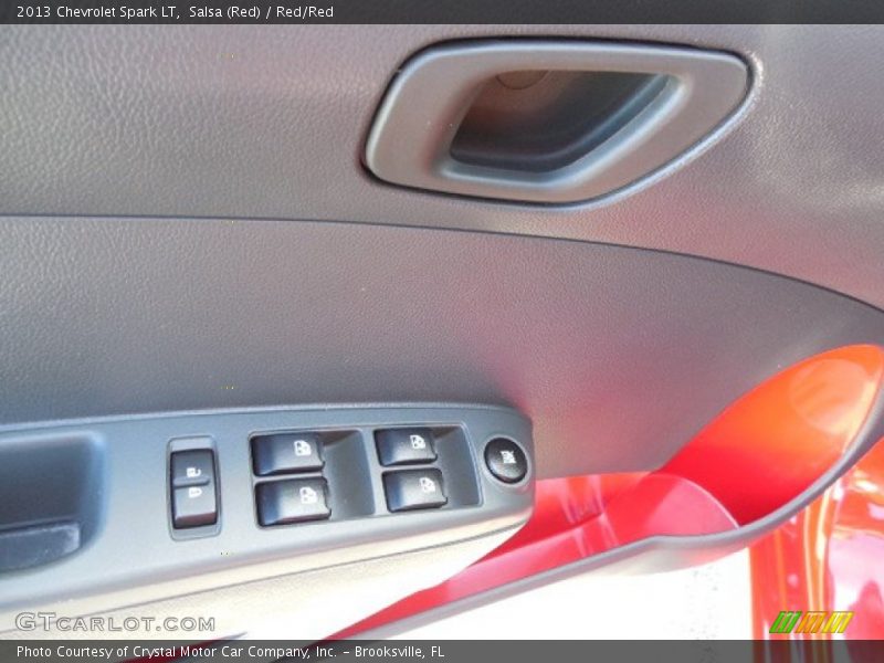 Salsa (Red) / Red/Red 2013 Chevrolet Spark LT