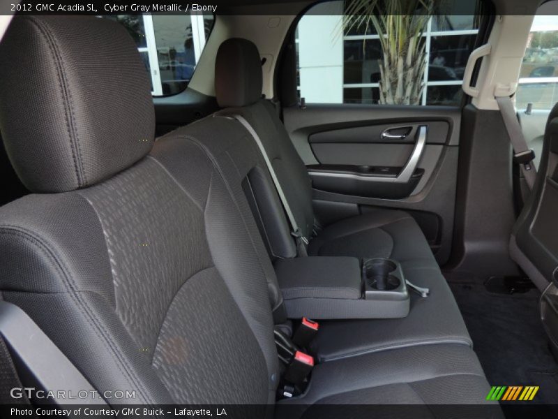 Cyber Gray Metallic / Ebony 2012 GMC Acadia SL
