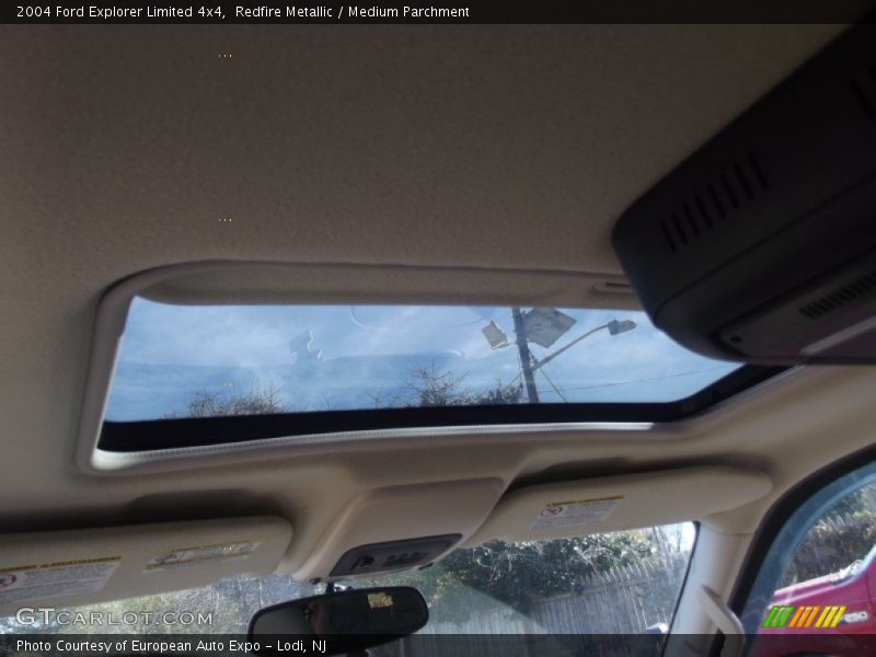 Redfire Metallic / Medium Parchment 2004 Ford Explorer Limited 4x4