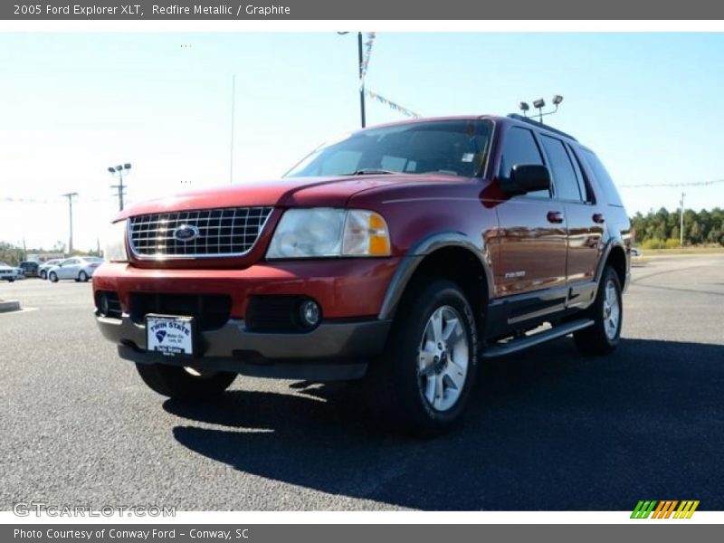 Redfire Metallic / Graphite 2005 Ford Explorer XLT