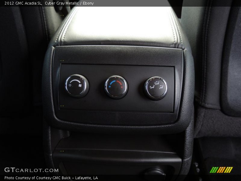 Cyber Gray Metallic / Ebony 2012 GMC Acadia SL