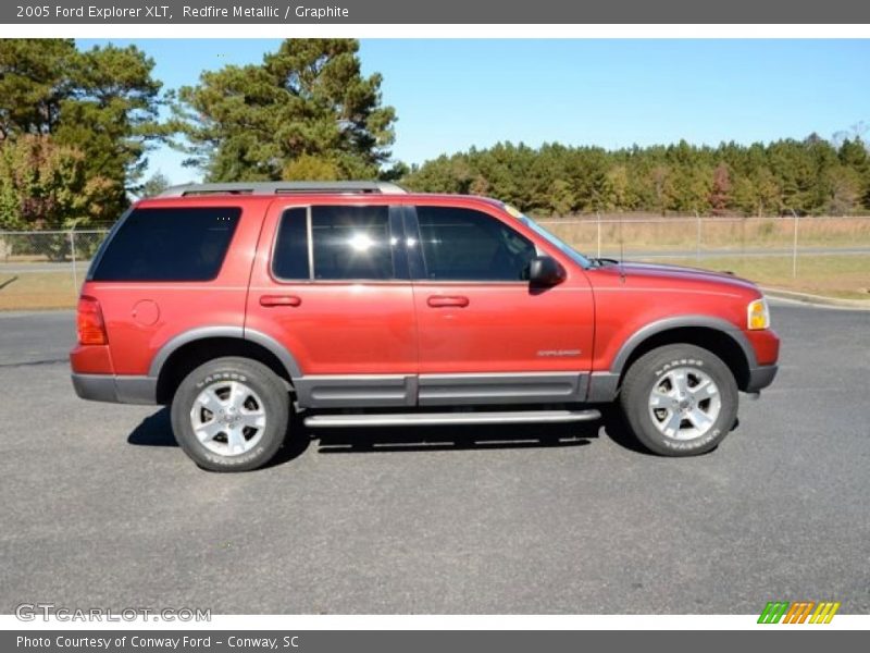 Redfire Metallic / Graphite 2005 Ford Explorer XLT