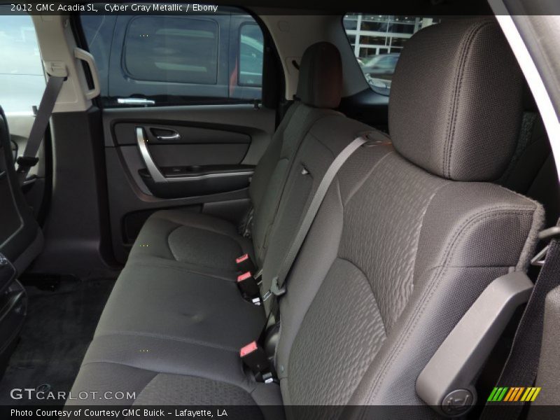 Cyber Gray Metallic / Ebony 2012 GMC Acadia SL