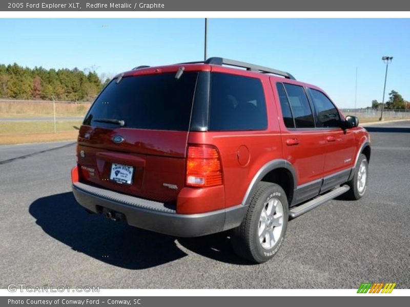 Redfire Metallic / Graphite 2005 Ford Explorer XLT