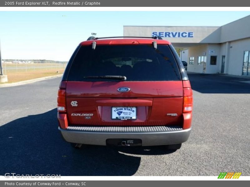 Redfire Metallic / Graphite 2005 Ford Explorer XLT