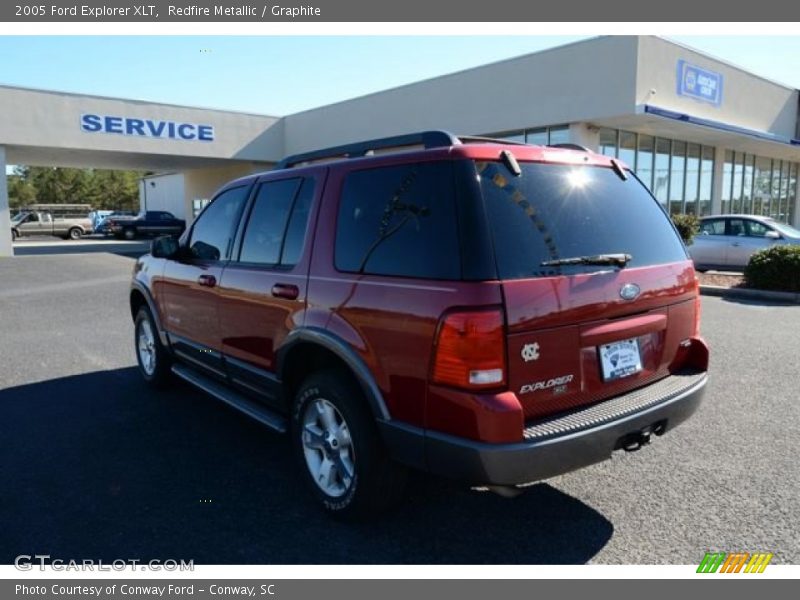 Redfire Metallic / Graphite 2005 Ford Explorer XLT