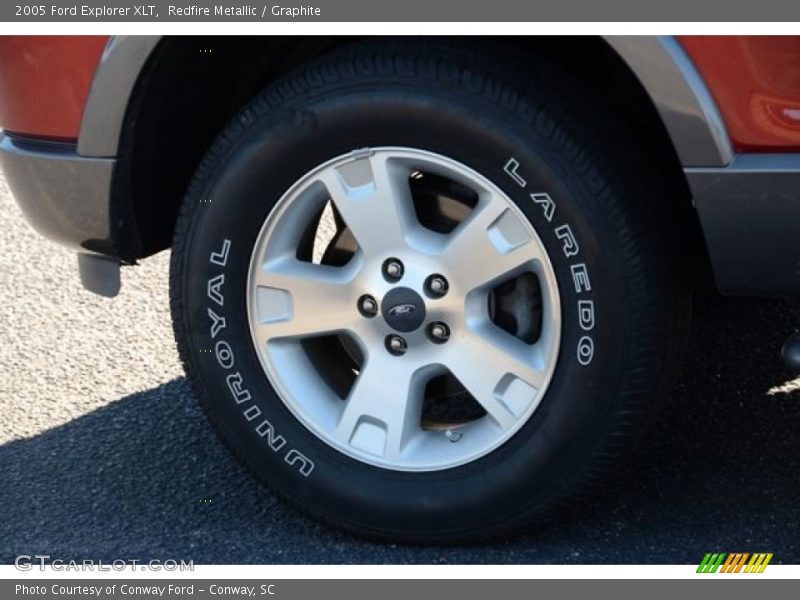Redfire Metallic / Graphite 2005 Ford Explorer XLT