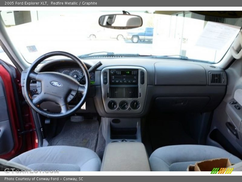 Redfire Metallic / Graphite 2005 Ford Explorer XLT