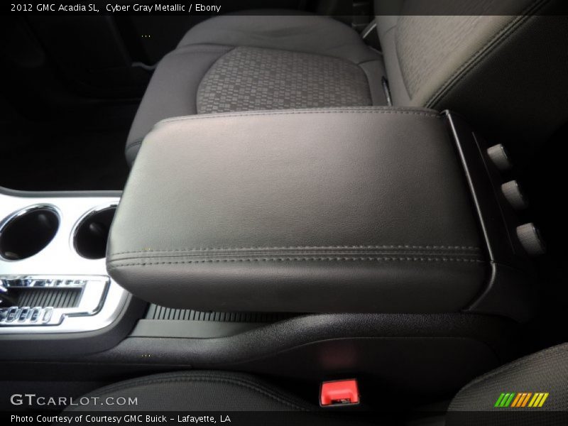 Cyber Gray Metallic / Ebony 2012 GMC Acadia SL