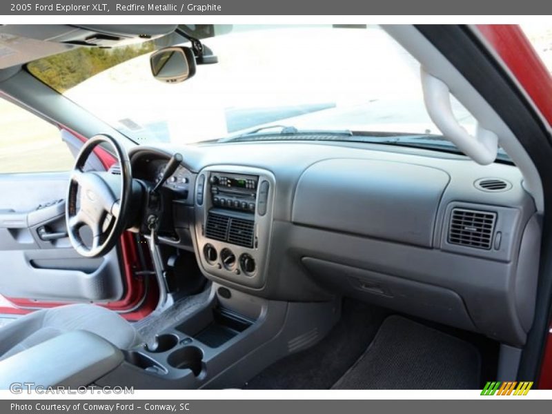 Redfire Metallic / Graphite 2005 Ford Explorer XLT