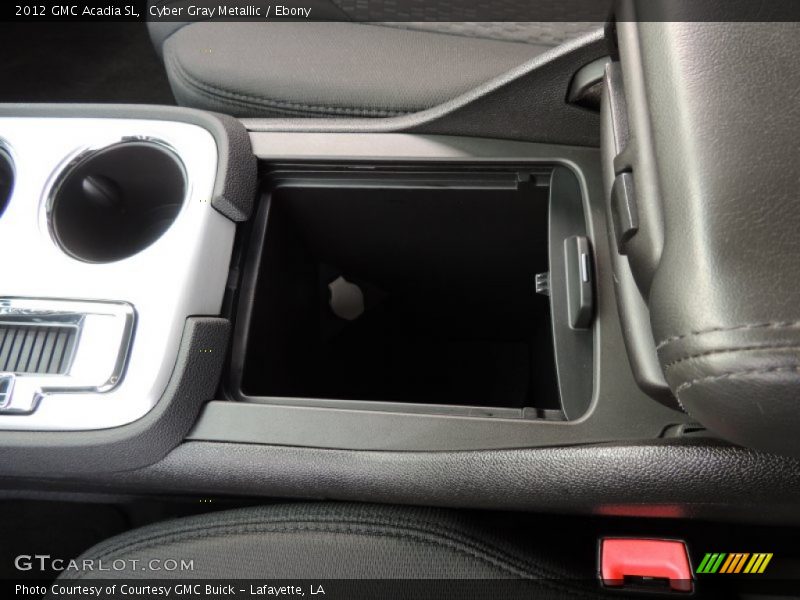 Cyber Gray Metallic / Ebony 2012 GMC Acadia SL