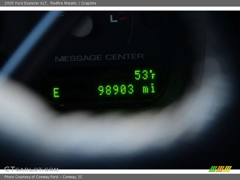Redfire Metallic / Graphite 2005 Ford Explorer XLT