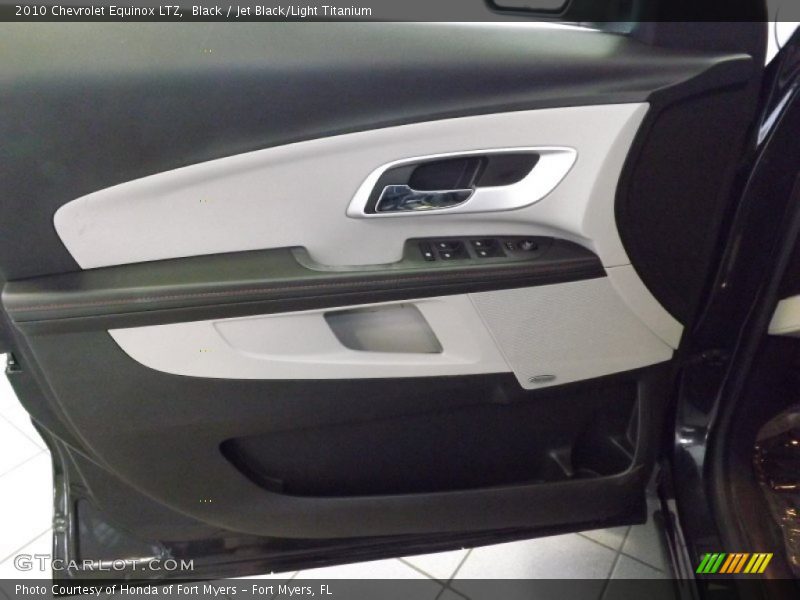 Black / Jet Black/Light Titanium 2010 Chevrolet Equinox LTZ