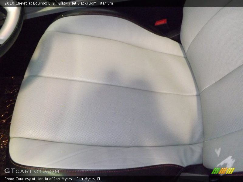 Black / Jet Black/Light Titanium 2010 Chevrolet Equinox LTZ