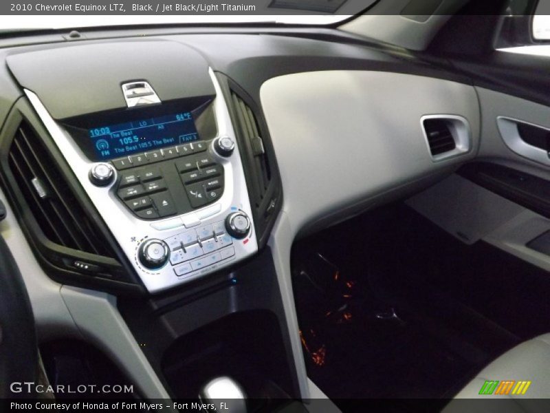 Black / Jet Black/Light Titanium 2010 Chevrolet Equinox LTZ