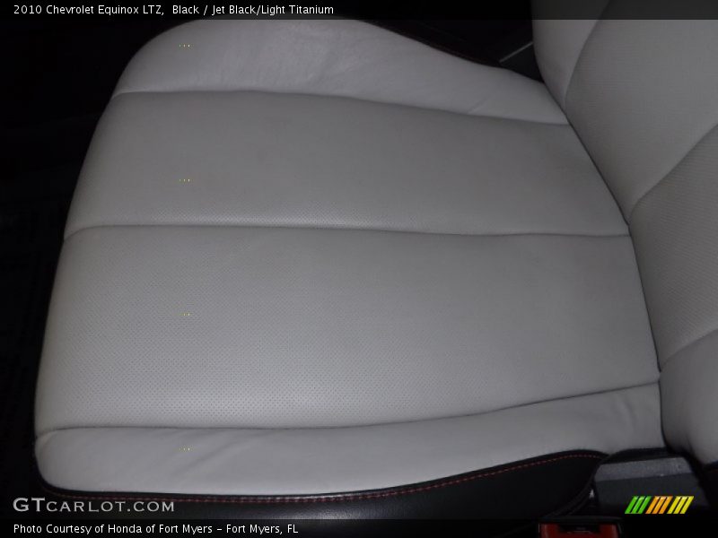 Black / Jet Black/Light Titanium 2010 Chevrolet Equinox LTZ