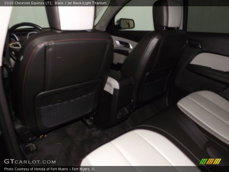 Black / Jet Black/Light Titanium 2010 Chevrolet Equinox LTZ