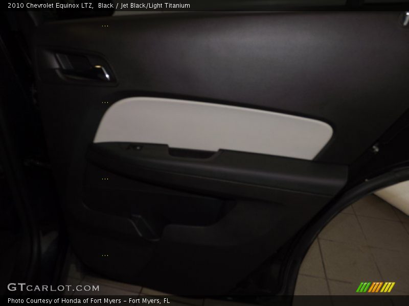 Black / Jet Black/Light Titanium 2010 Chevrolet Equinox LTZ