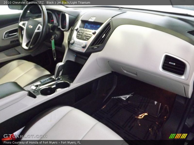Black / Jet Black/Light Titanium 2010 Chevrolet Equinox LTZ