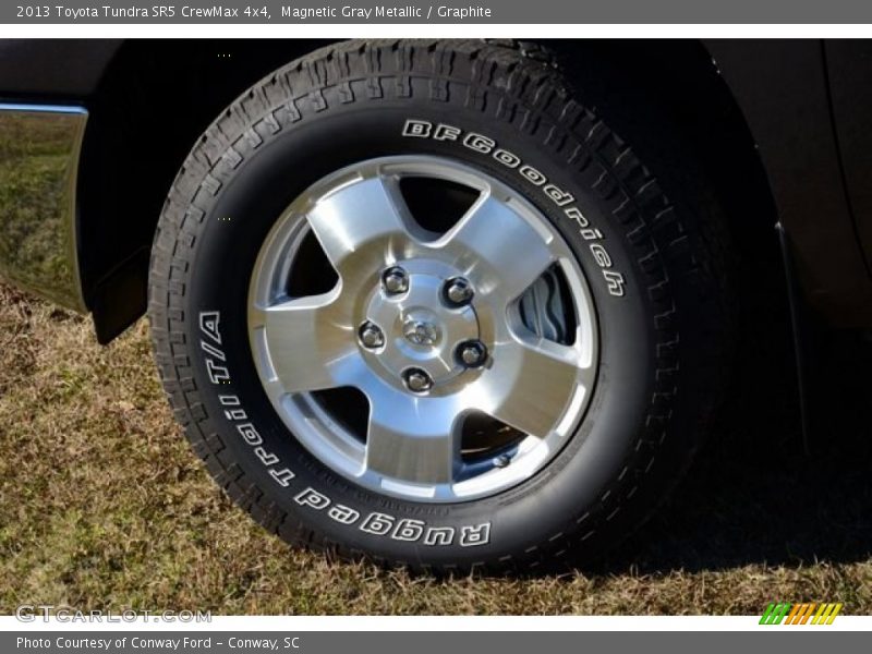 Magnetic Gray Metallic / Graphite 2013 Toyota Tundra SR5 CrewMax 4x4