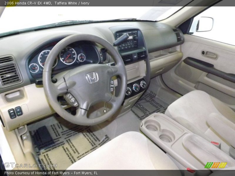 Taffeta White / Ivory 2006 Honda CR-V EX 4WD