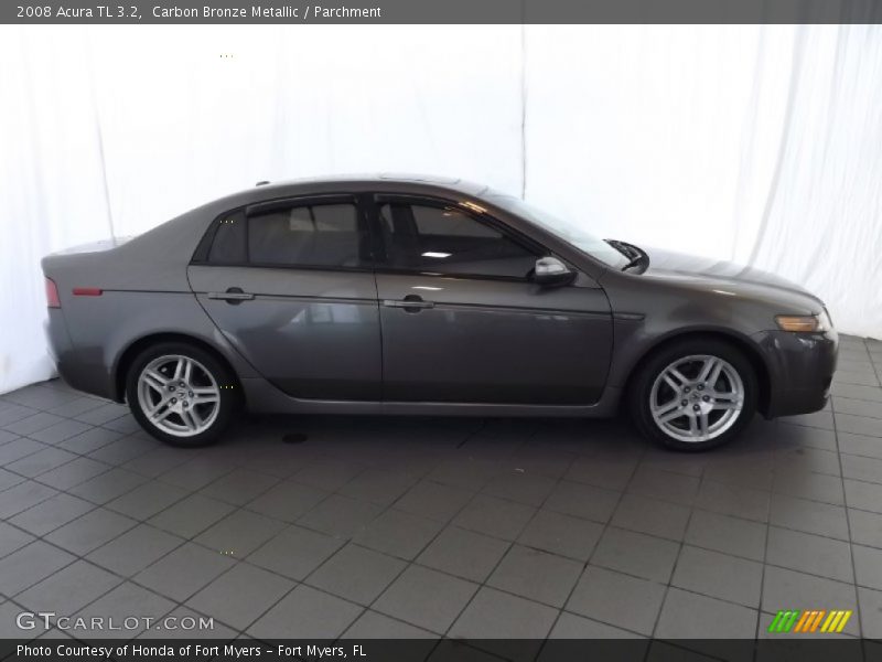 Carbon Bronze Metallic / Parchment 2008 Acura TL 3.2