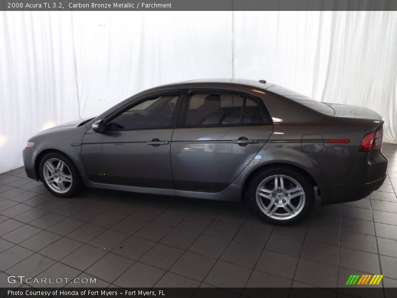 Carbon Bronze Metallic / Parchment 2008 Acura TL 3.2