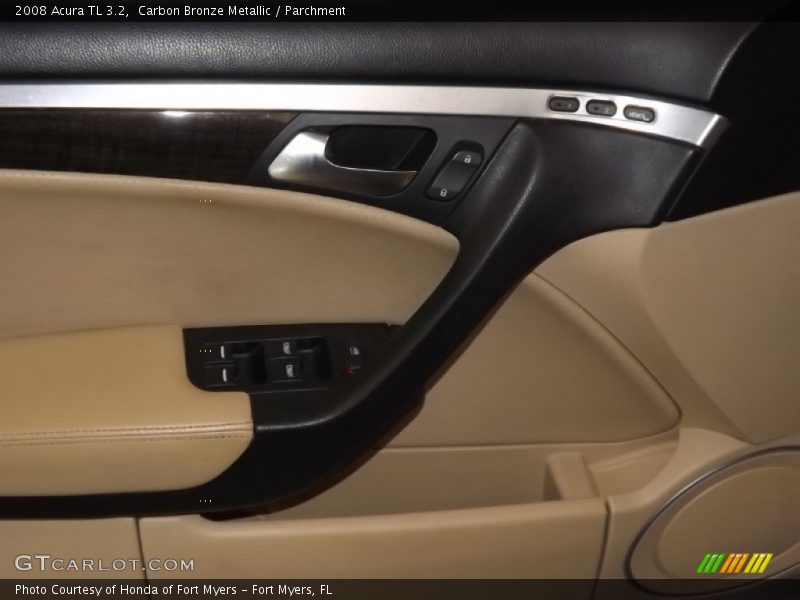 Carbon Bronze Metallic / Parchment 2008 Acura TL 3.2