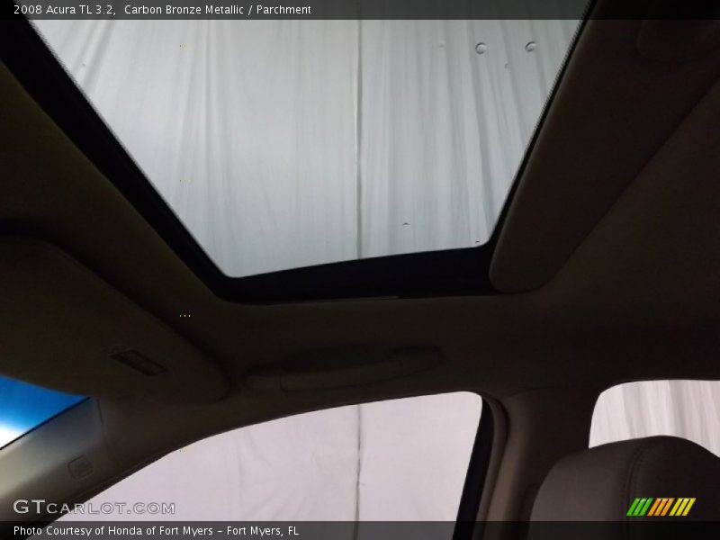 Carbon Bronze Metallic / Parchment 2008 Acura TL 3.2
