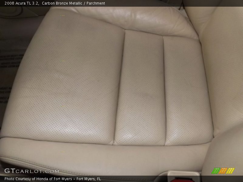 Carbon Bronze Metallic / Parchment 2008 Acura TL 3.2