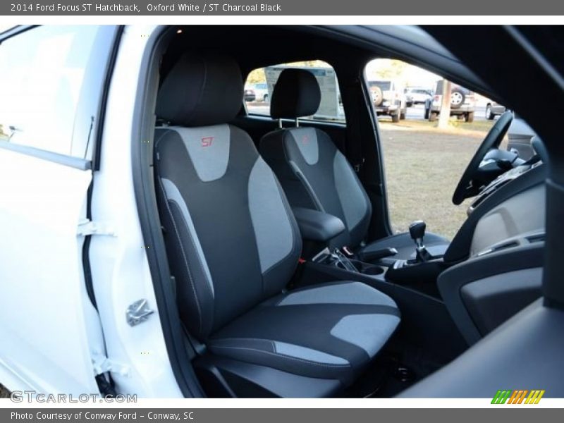 Front Seat of 2014 Focus ST Hatchback