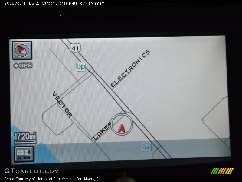 Carbon Bronze Metallic / Parchment 2008 Acura TL 3.2