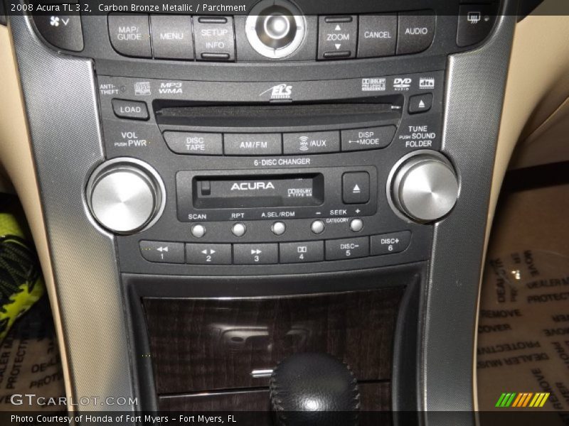 Carbon Bronze Metallic / Parchment 2008 Acura TL 3.2