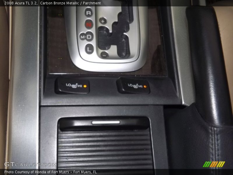 Carbon Bronze Metallic / Parchment 2008 Acura TL 3.2
