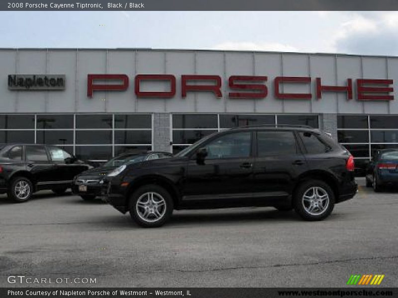 Black / Black 2008 Porsche Cayenne Tiptronic