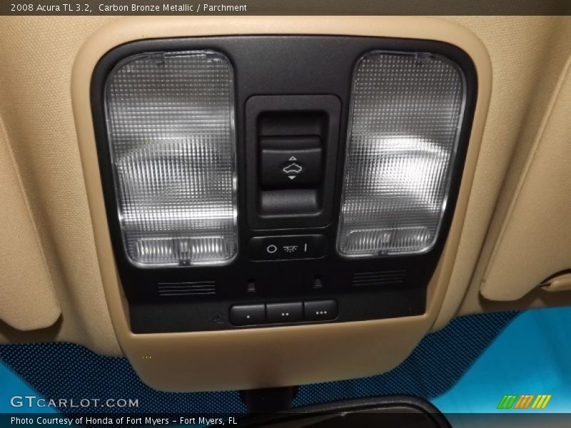 Carbon Bronze Metallic / Parchment 2008 Acura TL 3.2