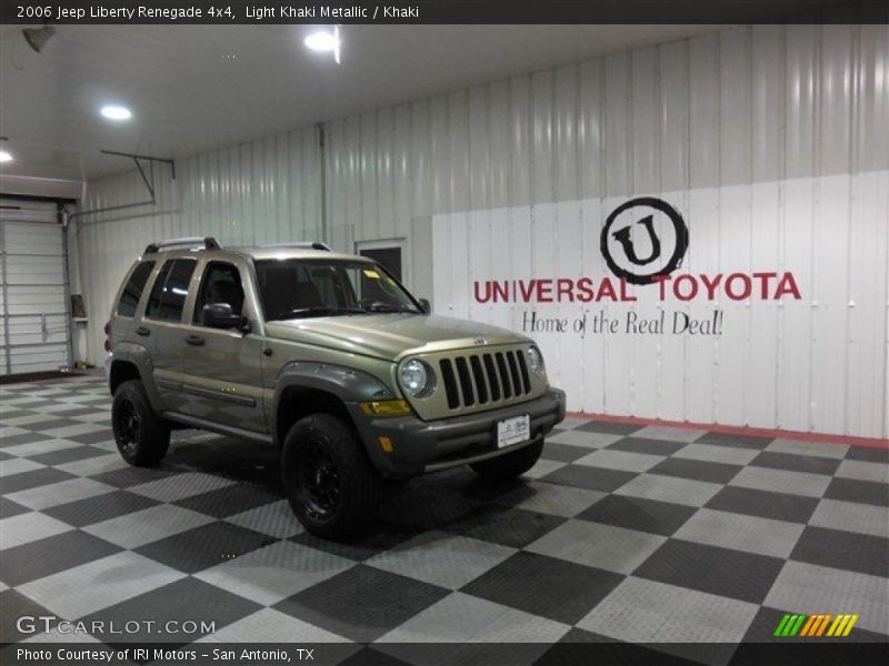 Light Khaki Metallic / Khaki 2006 Jeep Liberty Renegade 4x4